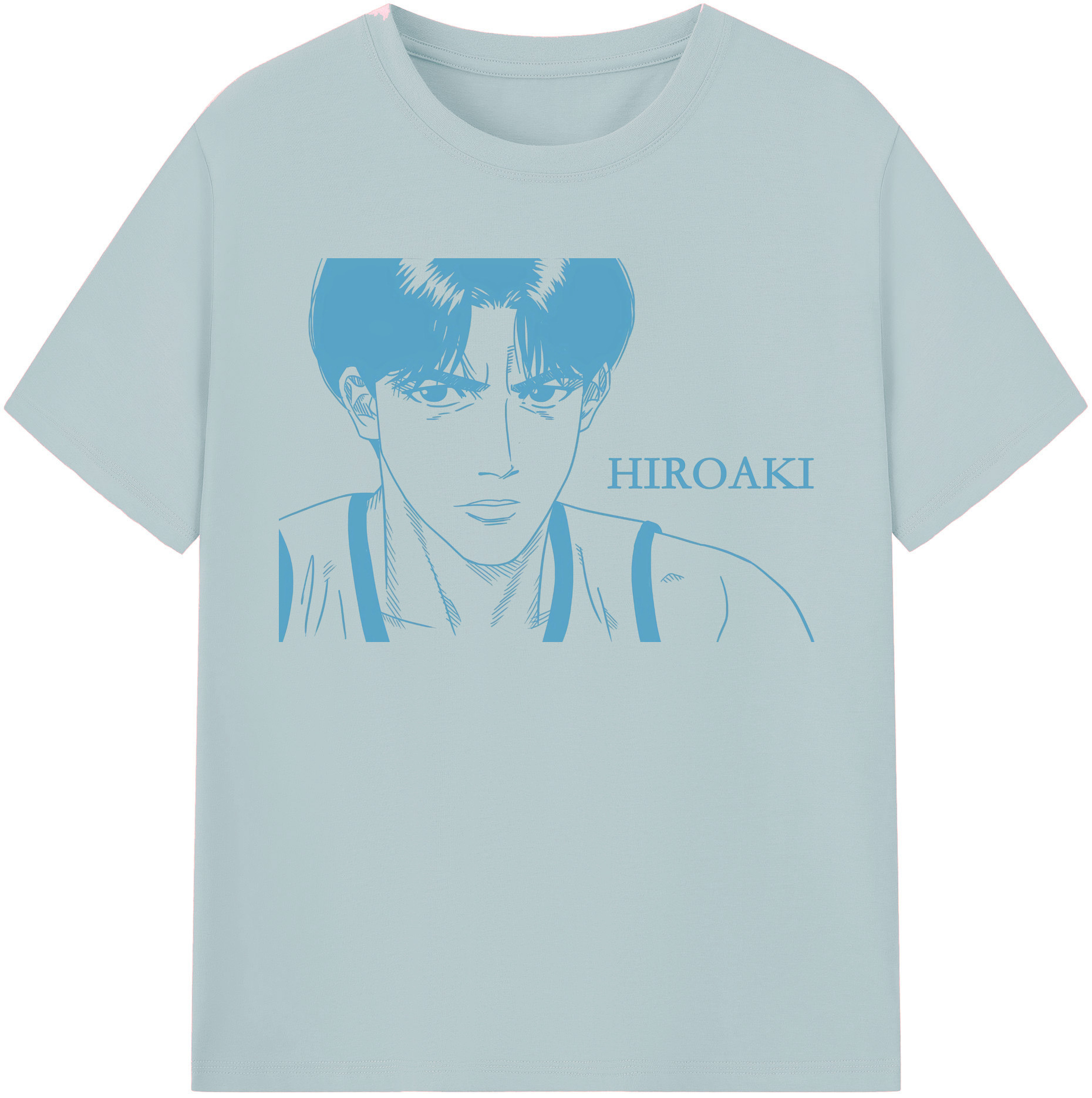 SLAM DUNK／スラムダンク 綿100％半袖Tシャツ（フロントプリント）